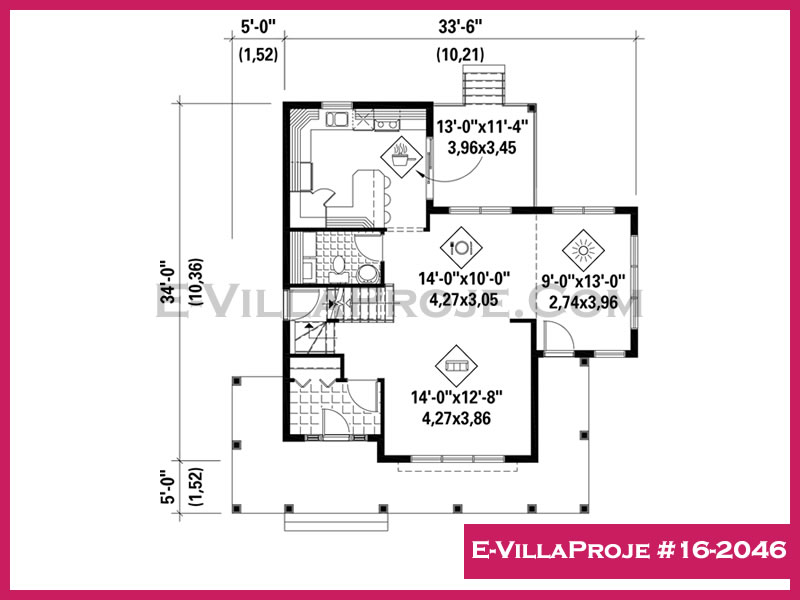 Ev Villa Proje #16 – 2046 Ev Villa Projesi Model Detayları