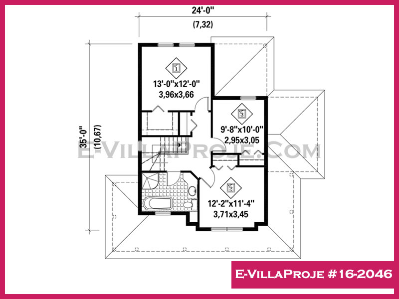 Ev Villa Proje #16 – 2046 Ev Villa Projesi Model Detayları