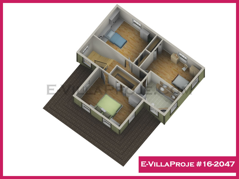 Ev Villa Proje #16 – 2047 Ev Villa Projesi Model Detayları