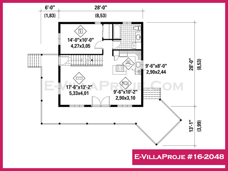 Ev Villa Proje #16 – 2048 Ev Villa Projesi Model Detayları