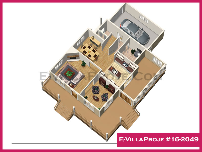 Ev Villa Proje #16 – 2049 Ev Villa Projesi Model Detayları