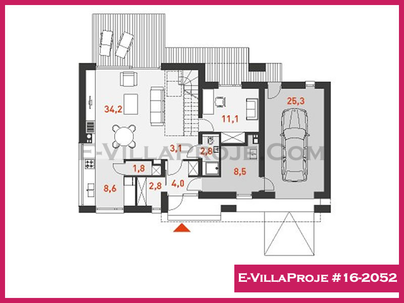 Ev Villa Proje #16 – 2052 Ev Villa Projesi Model Detayları