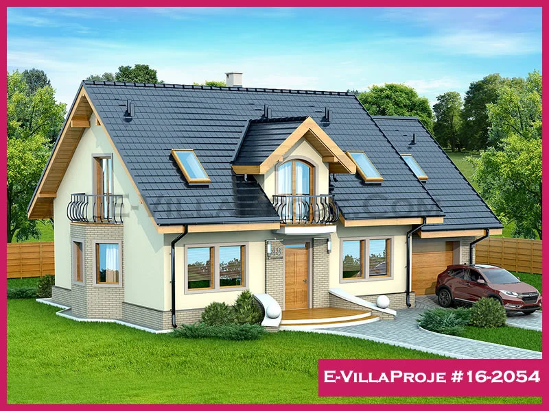 Ev Villa Proje #16 – 2054 Ev Villa Projesi Model Detayları