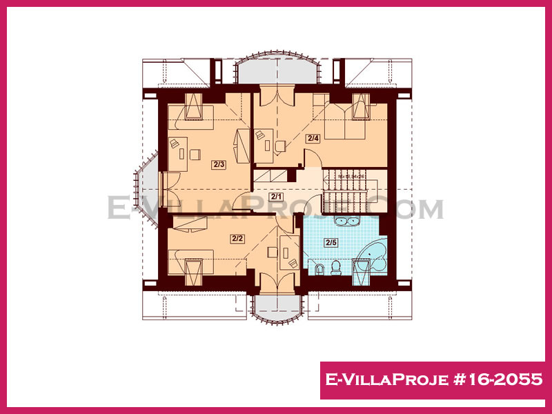 Ev Villa Proje #16 – 2055 Ev Villa Projesi Model Detayları
