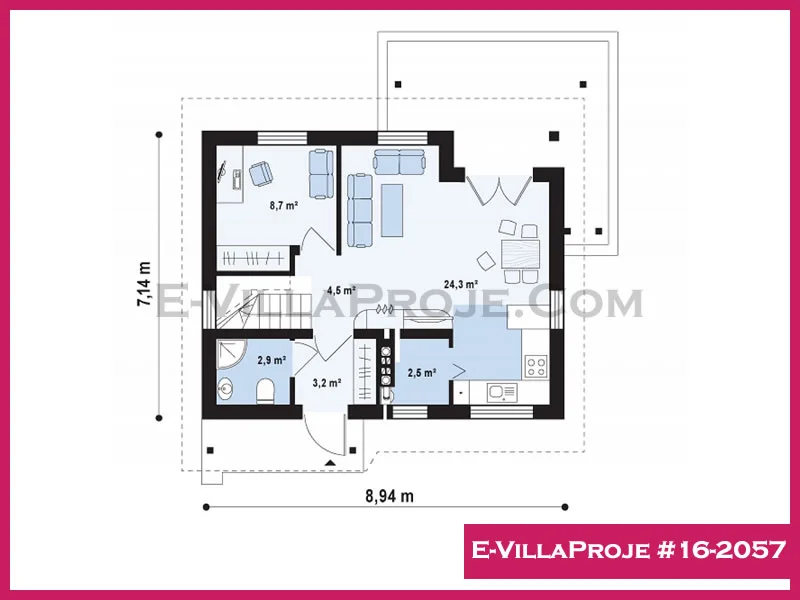 Ev Villa Proje #16 – 2057 Ev Villa Projesi Model Detayları