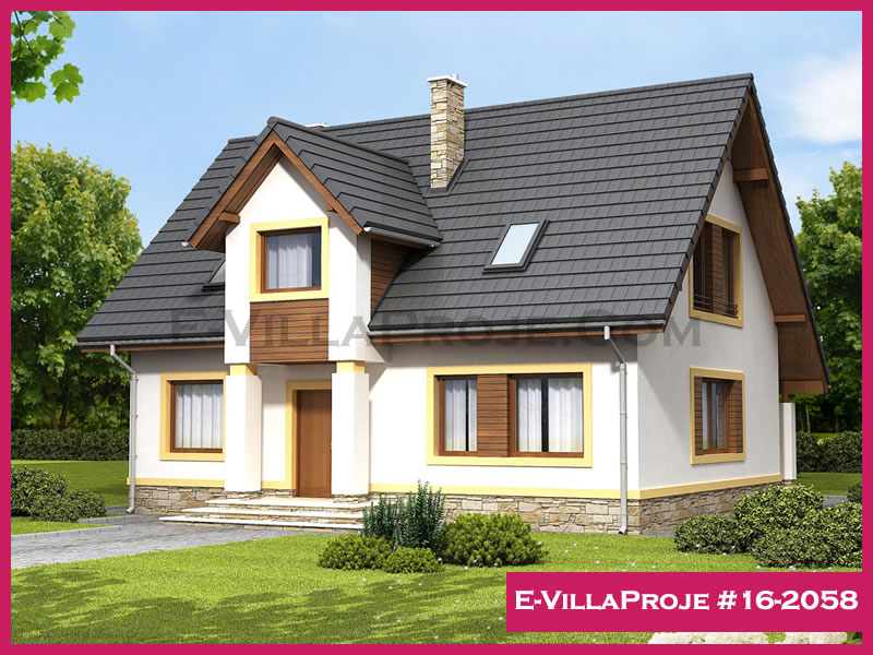 Ev Villa Proje #16 – 2058 Ev Villa Projesi Model Detayları