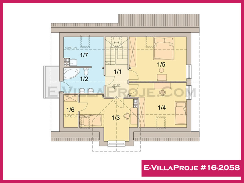 Ev Villa Proje #16 – 2058 Ev Villa Projesi Model Detayları