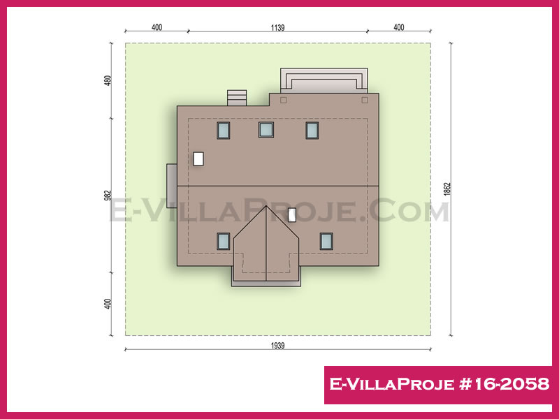 Ev Villa Proje #16 – 2058 Proje Detayı