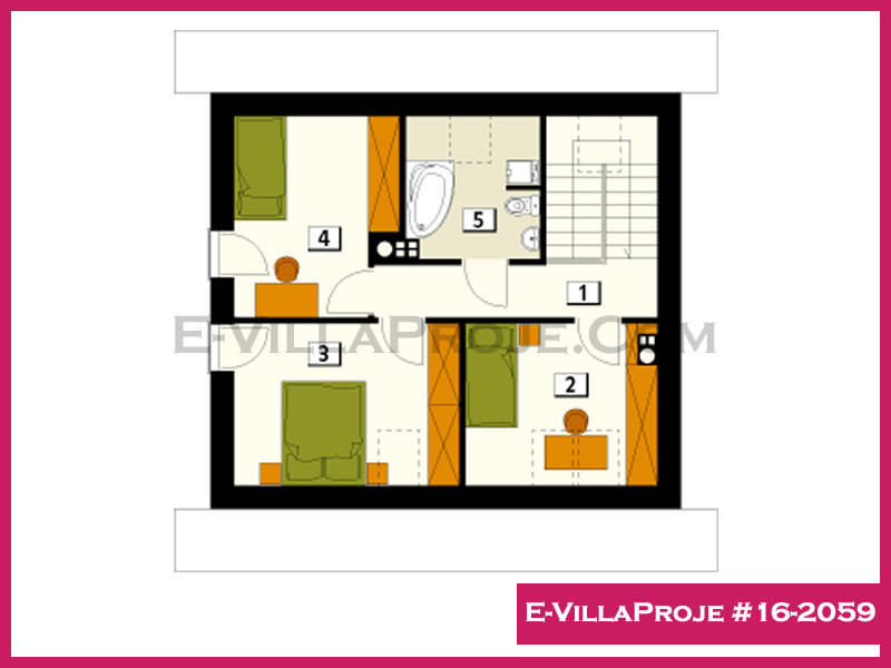 Ev Villa Proje #16 – 2059 Ev Villa Projesi Model Detayları