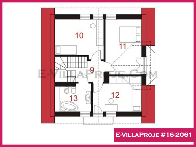 Ev Villa Proje #16 – 2061 Ev Villa Projesi Model Detayları