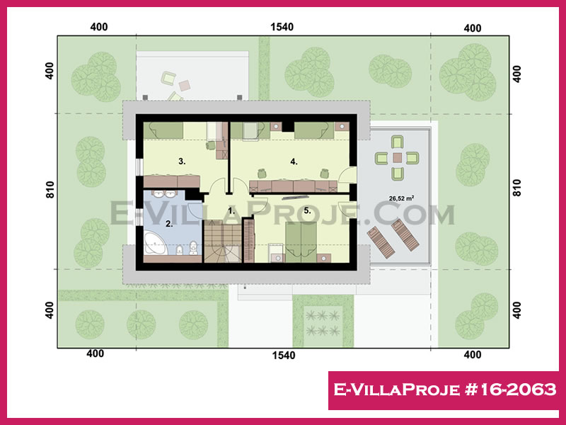 Ev Villa Proje #16 – 2063 Ev Villa Projesi Model Detayları