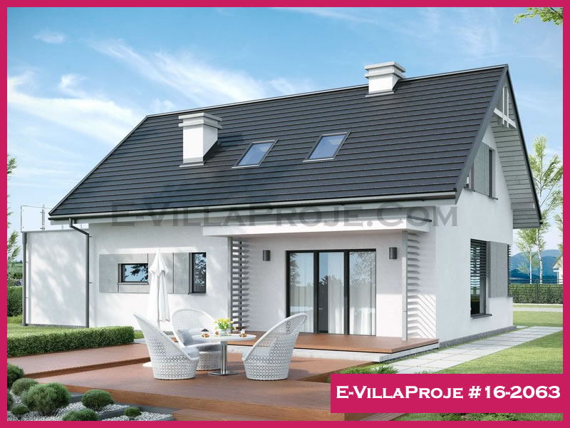 Ev Villa Proje #16 – 2063 Ev Villa Projesi Model Detayları