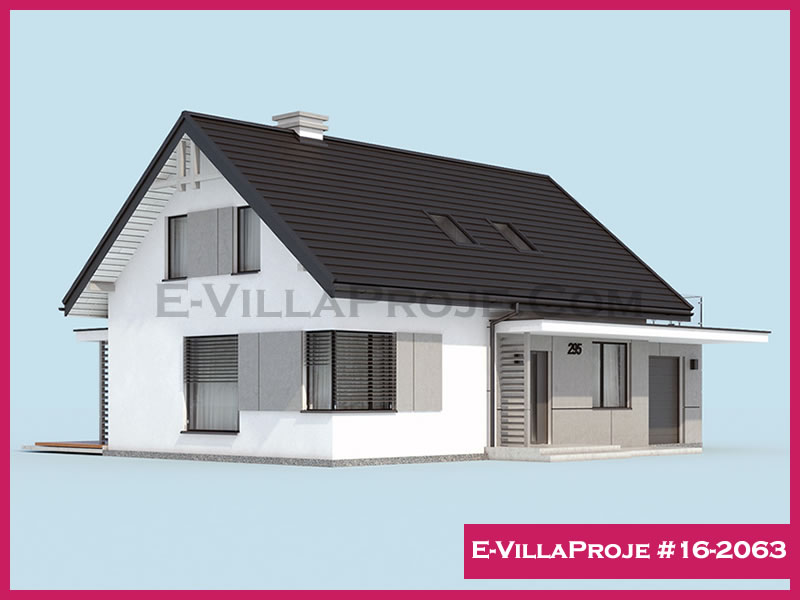 Ev Villa Proje #16 – 2063 Ev Villa Projesi Model Detayları