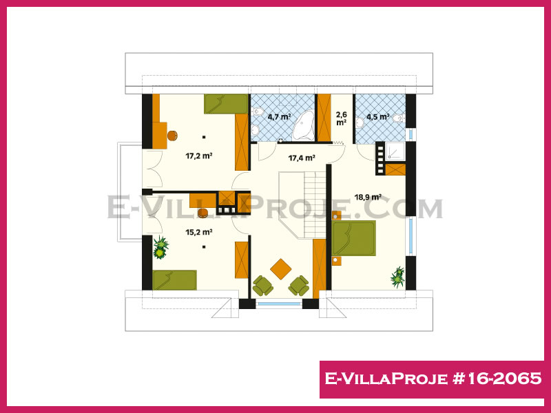 Ev Villa Proje #16 – 2065 Ev Villa Projesi Model Detayları