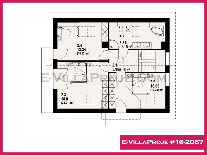 Ev Villa Proje #16 – 2067 Ev Villa Projesi Model Detayları