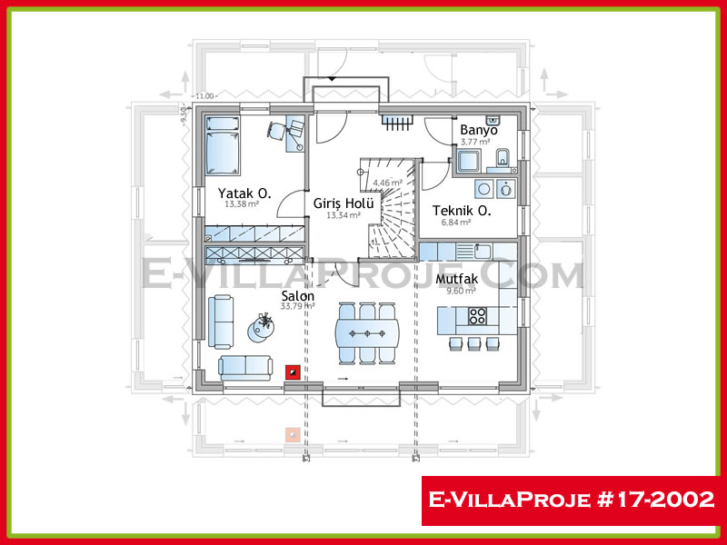 Ev Villa Proje #17 – 2002 Ev Villa Projesi Model Detayları