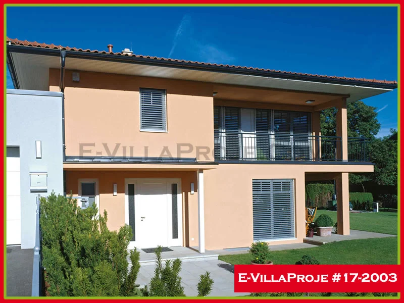 Ev Villa Proje #17 – 2003 Ev Villa Projesi Model Detayları