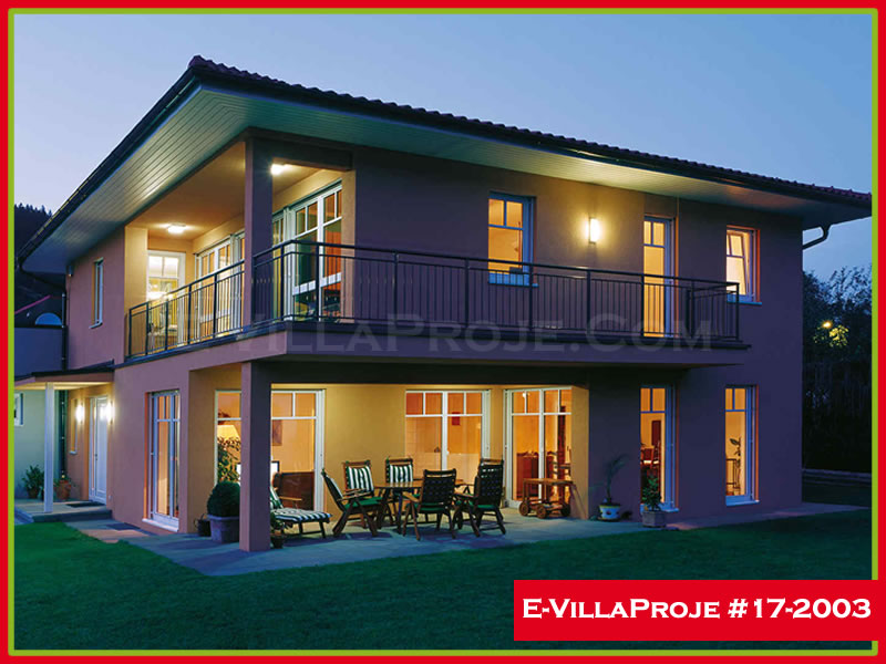 Ev Villa Proje #17 – 2003 Ev Villa Projesi Model Detayları