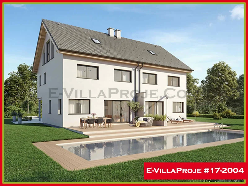 Ev Villa Proje #17 – 2004 Ev Villa Projesi Model Detayları