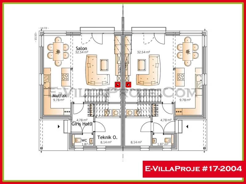 Ev Villa Proje #17 – 2004 Ev Villa Projesi Model Detayları