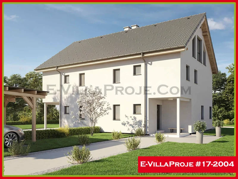 Ev Villa Proje #17 – 2004 Ev Villa Projesi Model Detayları