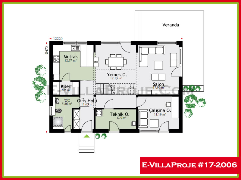 Ev Villa Proje #17 – 2006 Ev Villa Projesi Model Detayları