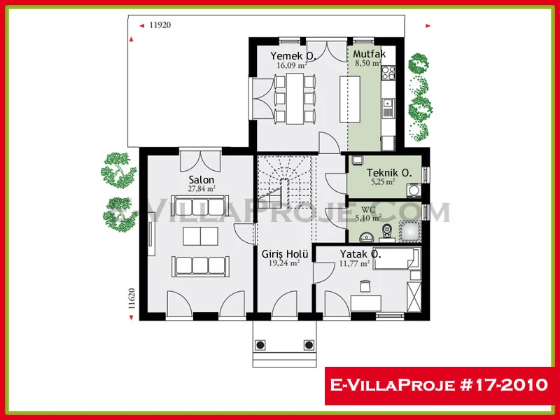 Ev Villa Proje #17 – 2010 Ev Villa Projesi Model Detayları