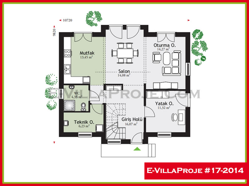 Ev Villa Proje #17 – 2014 Ev Villa Projesi Model Detayları