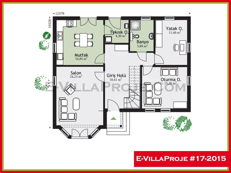 Ev Villa Proje #17 – 2015 Ev Villa Projesi Model Detayları