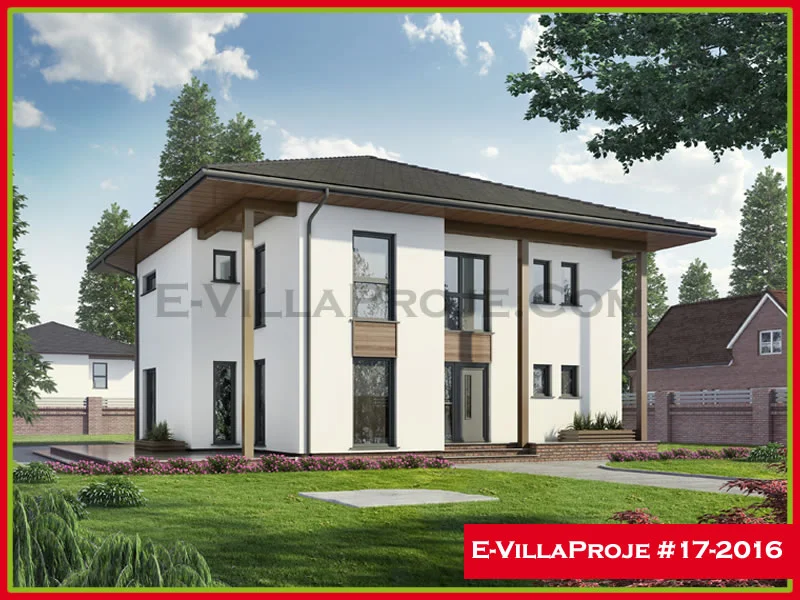 Ev Villa Proje #17 – 2016 Ev Villa Projesi Model Detayları