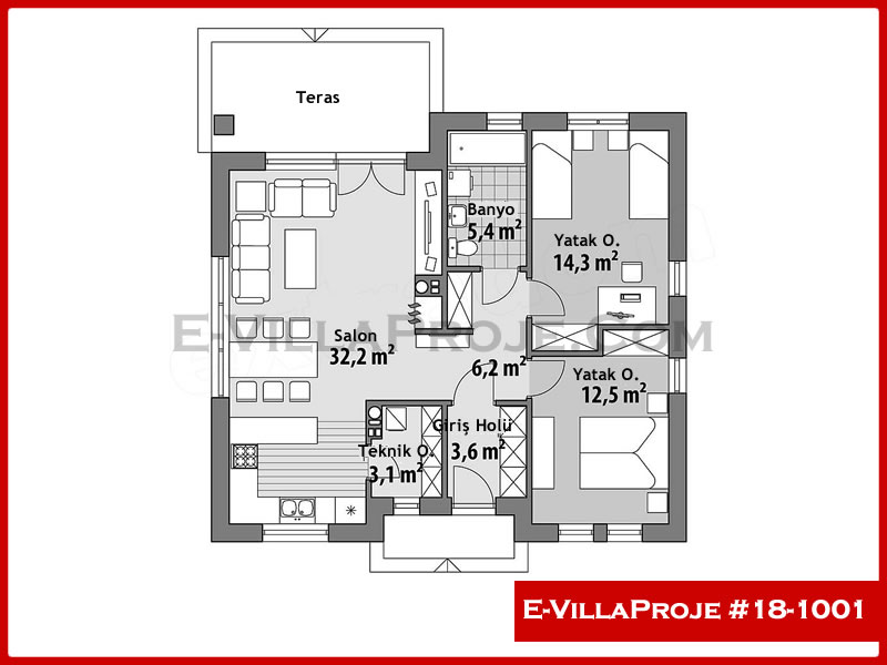 Ev Villa Proje #18 – 1001 Ev Villa Projesi Model Detayları