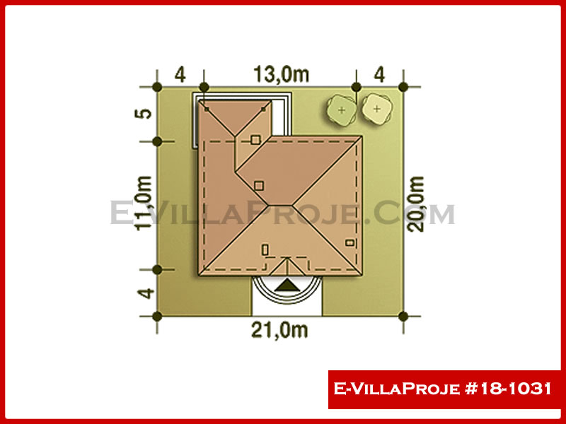 Ev Villa Proje #18 – 1031 Proje Detayı