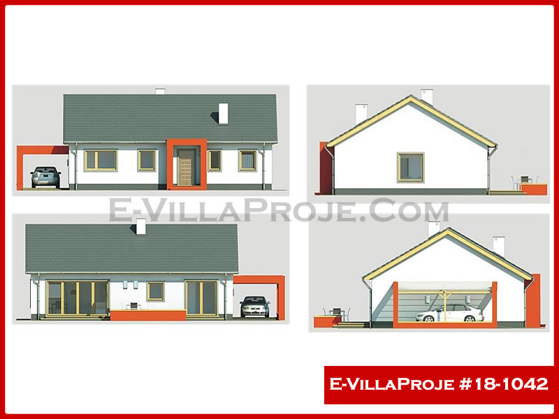 Ev Villa Proje #18 – 1042 Ev Villa Projesi Model Detayları