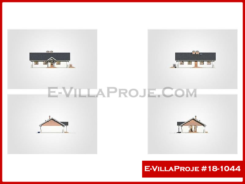 Ev Villa Proje #18 – 1044 Ev Villa Projesi Model Detayları