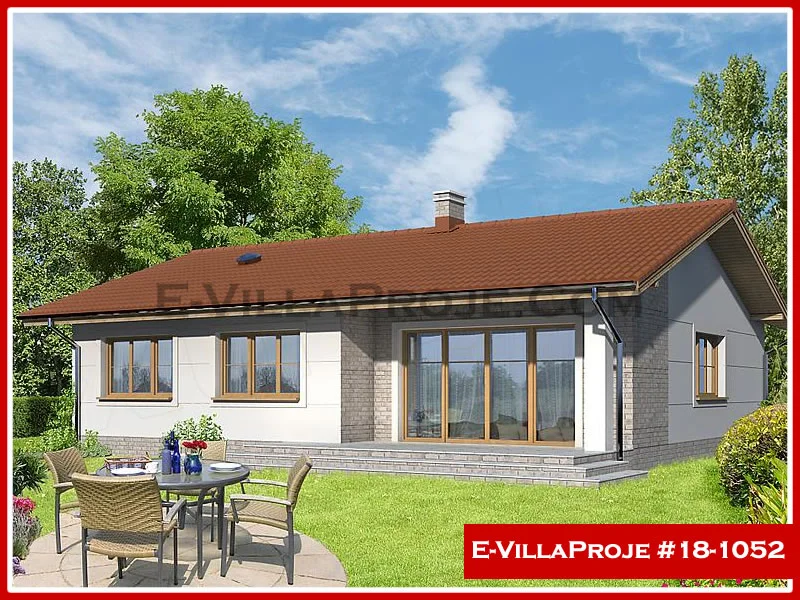 Ev Villa Proje #18 – 1052 Ev Villa Projesi Model Detayları