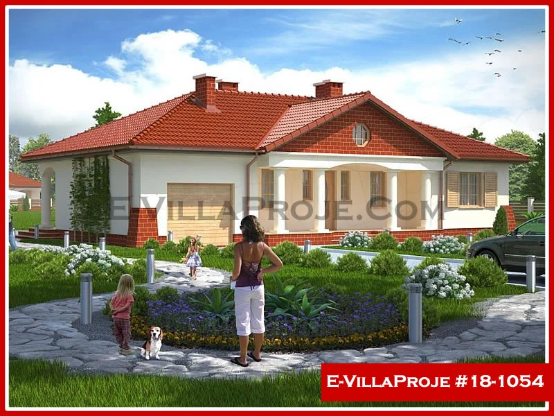 Ev Villa Proje #18 – 1054 Villa Proje Detayları