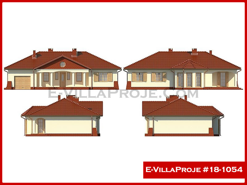 Ev Villa Proje #18 – 1054 Ev Villa Projesi Model Detayları