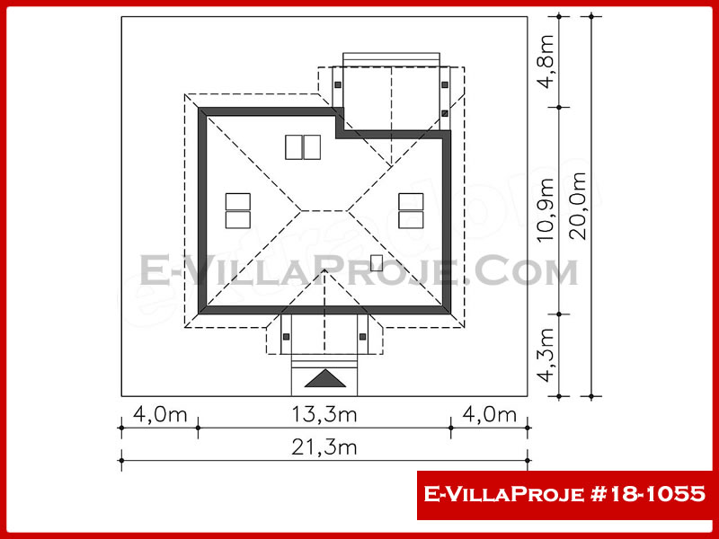 Ev Villa Proje #18 - 1055 Çelik Ev Projesi - Görsel 3