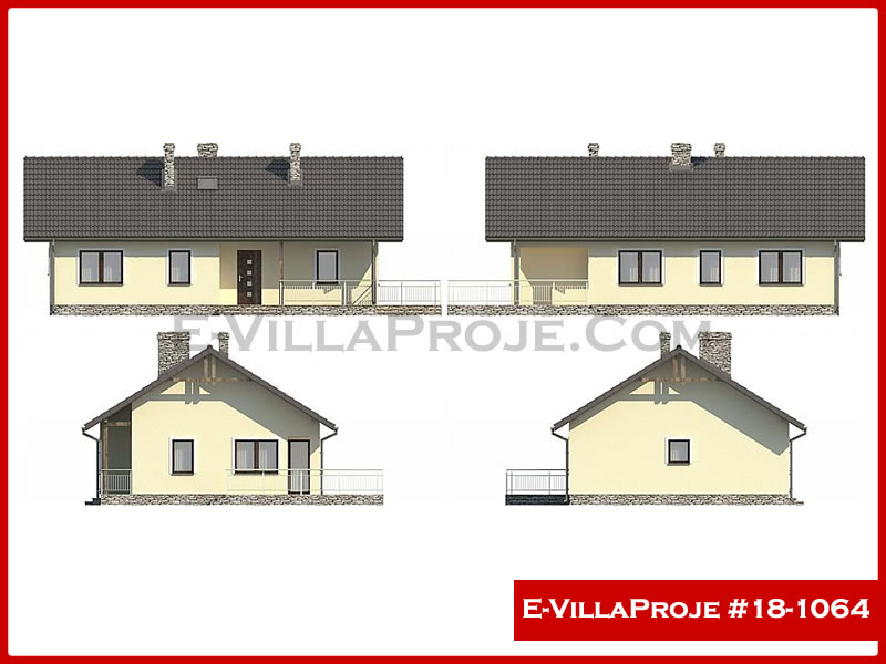 Ev Villa Proje #18 – 1064 Ev Villa Projesi Model Detayları