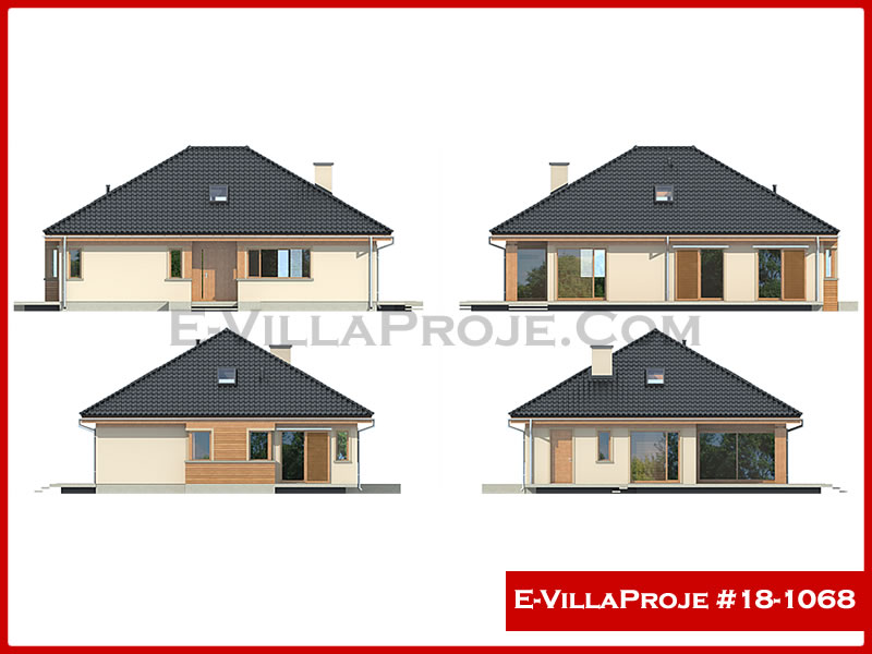 Ev Villa Proje #18 – 1068 Ev Villa Projesi Model Detayları