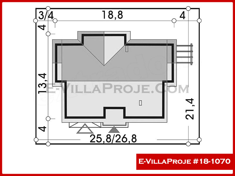 Ev Villa Proje #18 – 1070 Proje Detayı