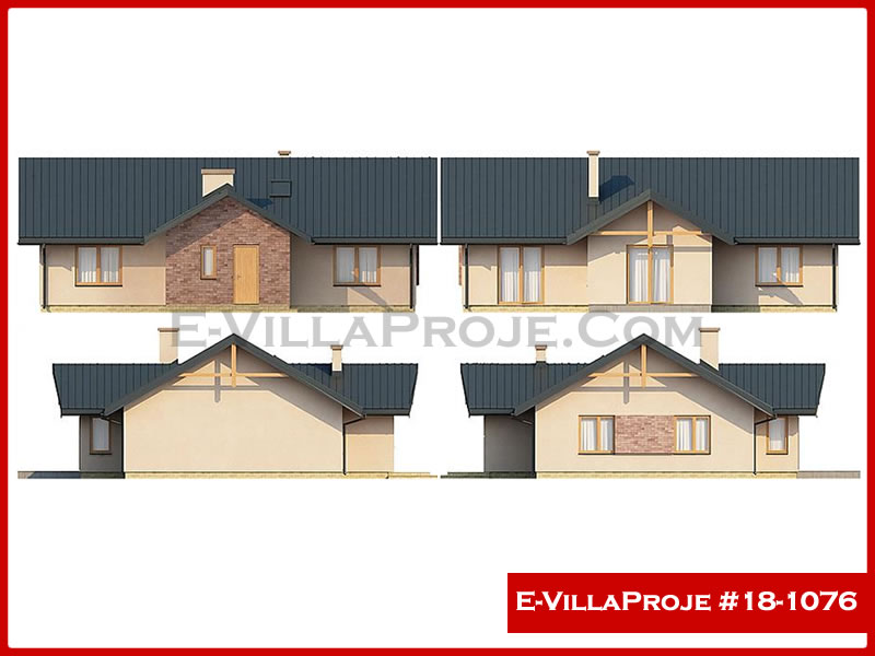 Ev Villa Proje #18 – 1076 Ev Villa Projesi Model Detayları