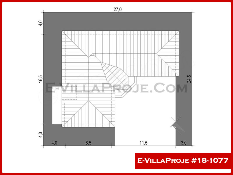 Ev Villa Proje #18 – 1077 Proje Detayı