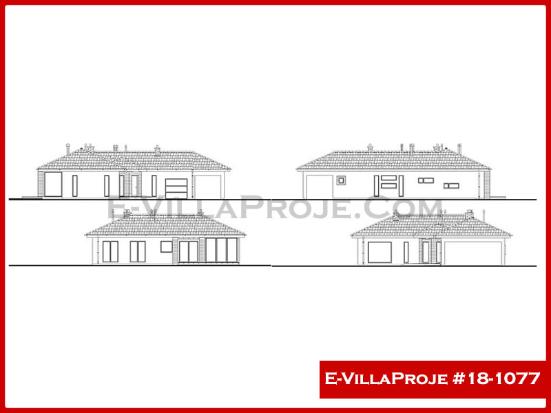 Ev Villa Proje #18 – 1077 Ev Villa Projesi Model Detayları