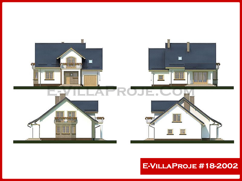 Ev Villa Proje #18 – 2002 Ev Villa Projesi Model Detayları