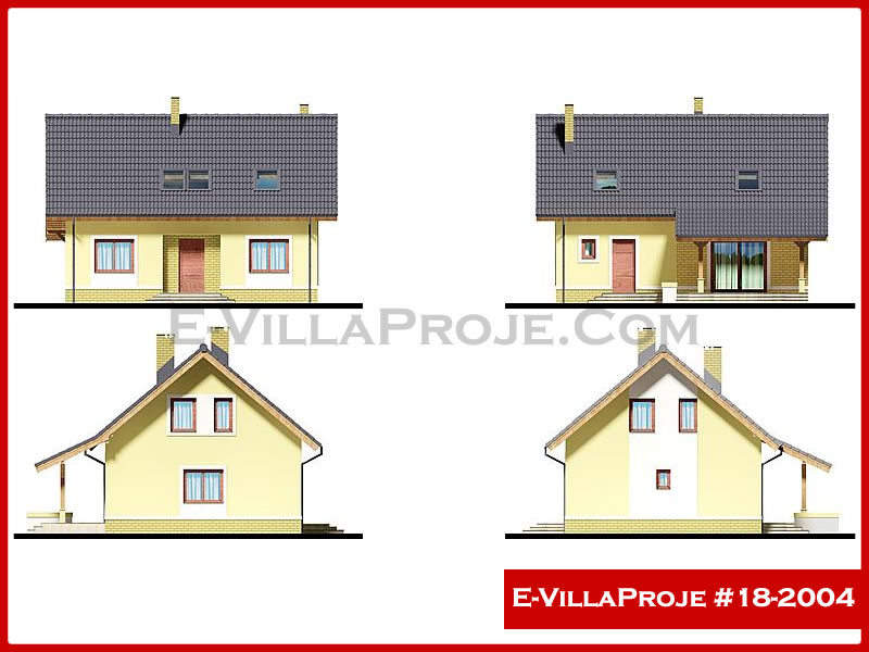 Ev Villa Proje #18 – 2004 Ev Villa Projesi Model Detayları