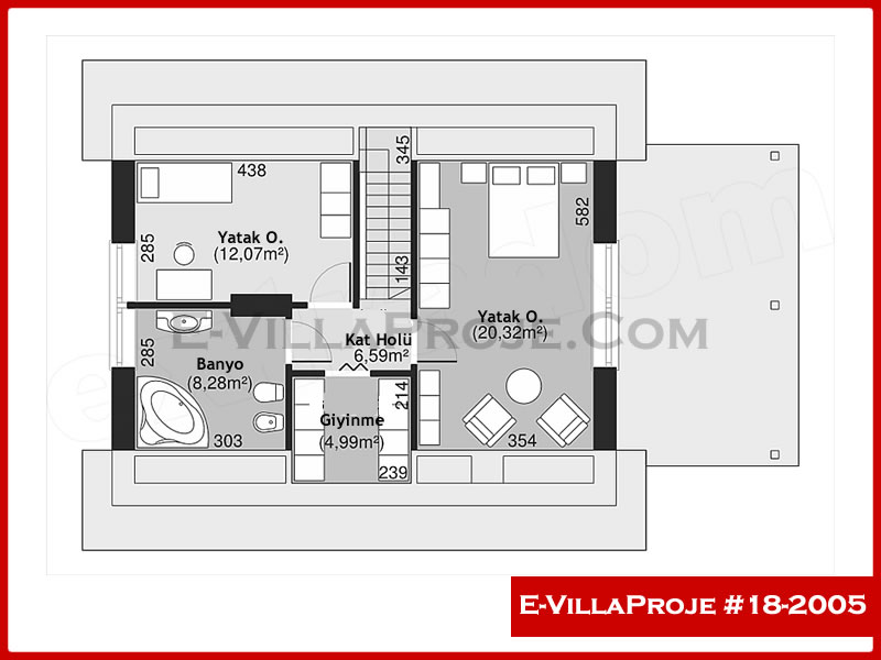 Ev Villa Proje #18 – 2005 Ev Villa Projesi Model Detayları