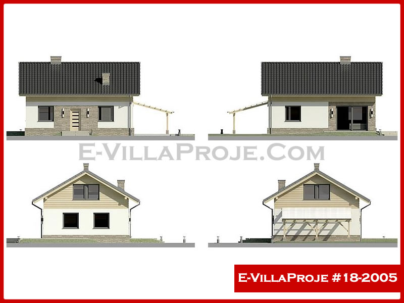 Ev Villa Proje #18 – 2005 Ev Villa Projesi Model Detayları