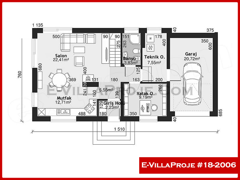 Ev Villa Proje #18 – 2006 Ev Villa Projesi Model Detayları