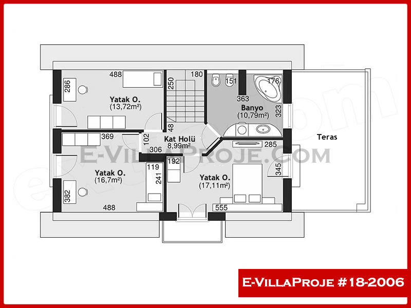 Ev Villa Proje #18 – 2006 Ev Villa Projesi Model Detayları